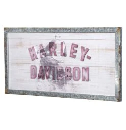 Harley Davidson Harley-Davidson Rider Wood Pub Sign
