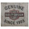 Harley Davidson Harley-Davidson Genuine Since 1903 Corrugated Metal Sign -Harley Davidson Shop hdl 15524 xxl