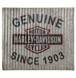 Harley Davidson Harley-Davidson Genuine Since 1903 Corrugated Metal Sign