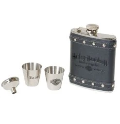 Harley Davidson Harley-Davidson Motorcycles Flask Gift Set