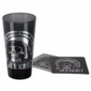 Harley Davidson Harley-Davidson Skull Rider Tall Glass Set W/ Matching Coasters - LAST CHANCE 1 Harley Davidson Harley-Davidson Skull Rider Tall Glass Set W/ Matching Coasters - LAST CHANCE -Harley Davidson Shop hdl 18781 xxl