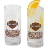Harley Davidson Motorcycles Highball Set