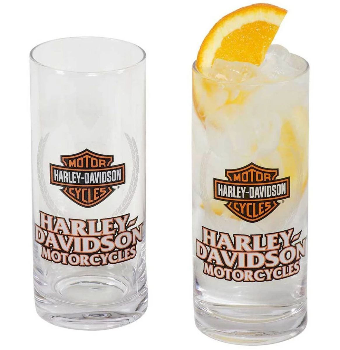 Harley Davidson Motorcycles Highball Set 3 Harley Davidson Motorcycles Highball Set