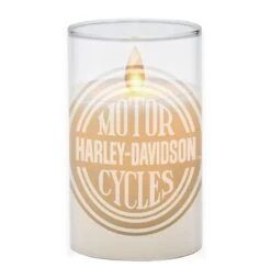 Harley Davidson Harley-Davidson Circle Logo Flameless LED Candle