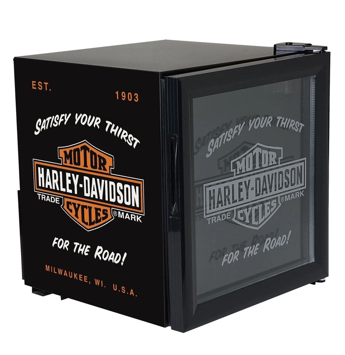 Harley Davidson Harley-Davidson Nostalgic Logo Fridge 230 V 3 Harley Davidson Harley-Davidson Nostalgic Logo Fridge 230 V