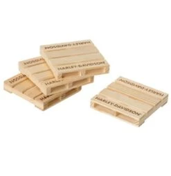 Harley Davidson Harley-Davidson Pallet Coaster Set - LAST CHANCE