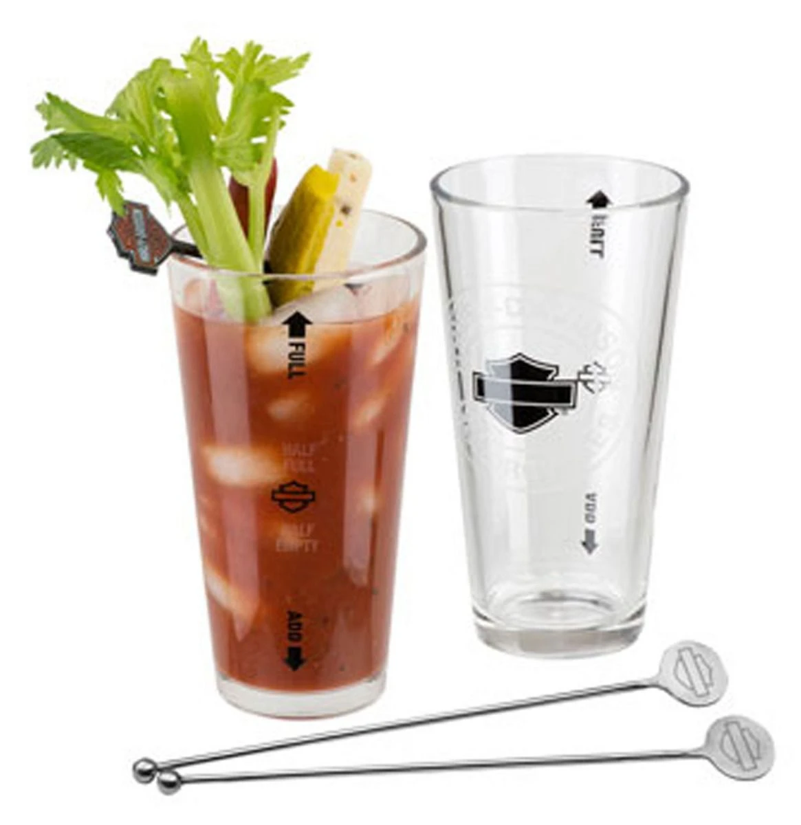 Harley Davidson Harley-Davidson Mixing Glass Set - LAST CHANCE 3 Harley Davidson Harley-Davidson Mixing Glass Set - LAST CHANCE