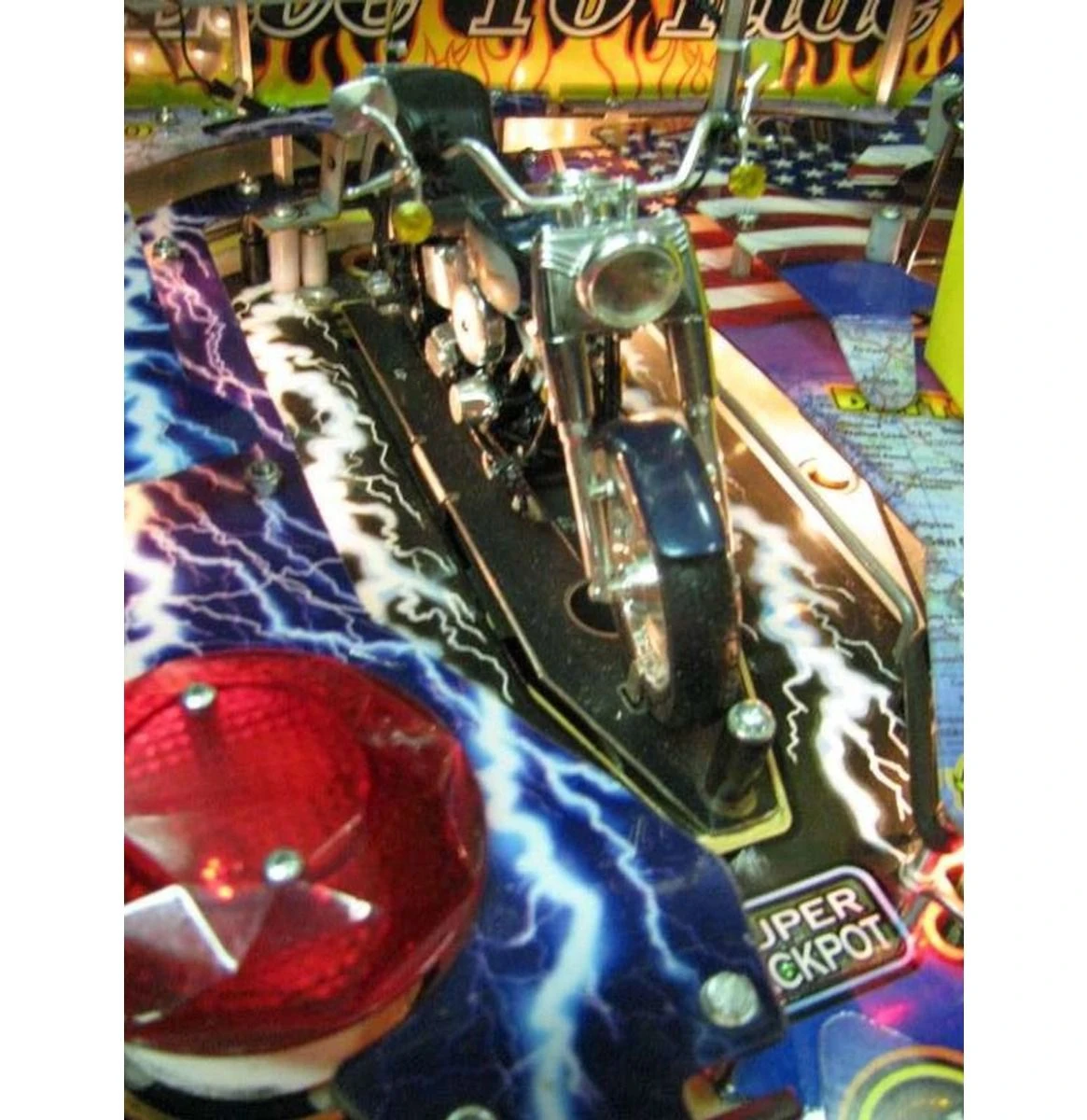 Harley Davidson Stern Harley-Davidson Pinball Machine - Consignment New Old Stock 15 Harley Davidson Stern Harley-Davidson Pinball Machine - Consignment New Old Stock - Image 13