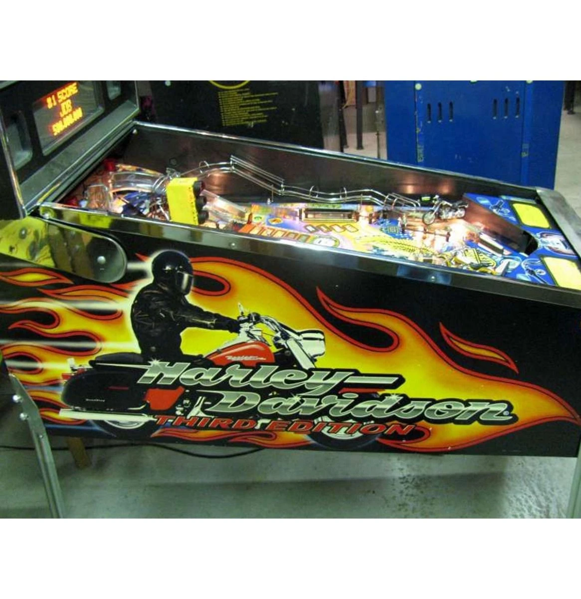 Harley Davidson Stern Harley-Davidson Pinball Machine - Consignment New Old Stock 9 Harley Davidson Stern Harley-Davidson Pinball Machine - Consignment New Old Stock - Image 7