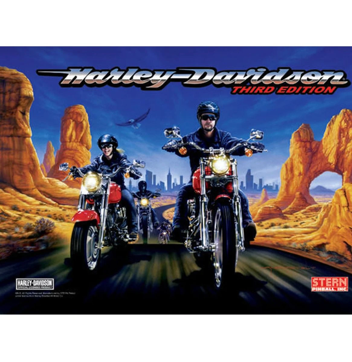 Harley Davidson Stern Harley-Davidson Pinball Machine - Consignment New Old Stock 19 Harley Davidson Stern Harley-Davidson Pinball Machine - Consignment New Old Stock - Image 17