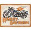 Harley Davidson Tin Sign 30 X 40 Cm Harley-Davidson Motorcycles 1935 -Harley Davidson Shop tin sign 30x40 cm harley davidson motorcycles 1935