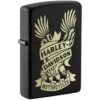 Harley Davidson Zippo Lighter Harley-Davidson Design Black