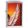 Harley Davidson Zippo Lighter Harley-Davidson Feather Wing -Harley Davidson Shop zippo harleydavidson feather wing xxl