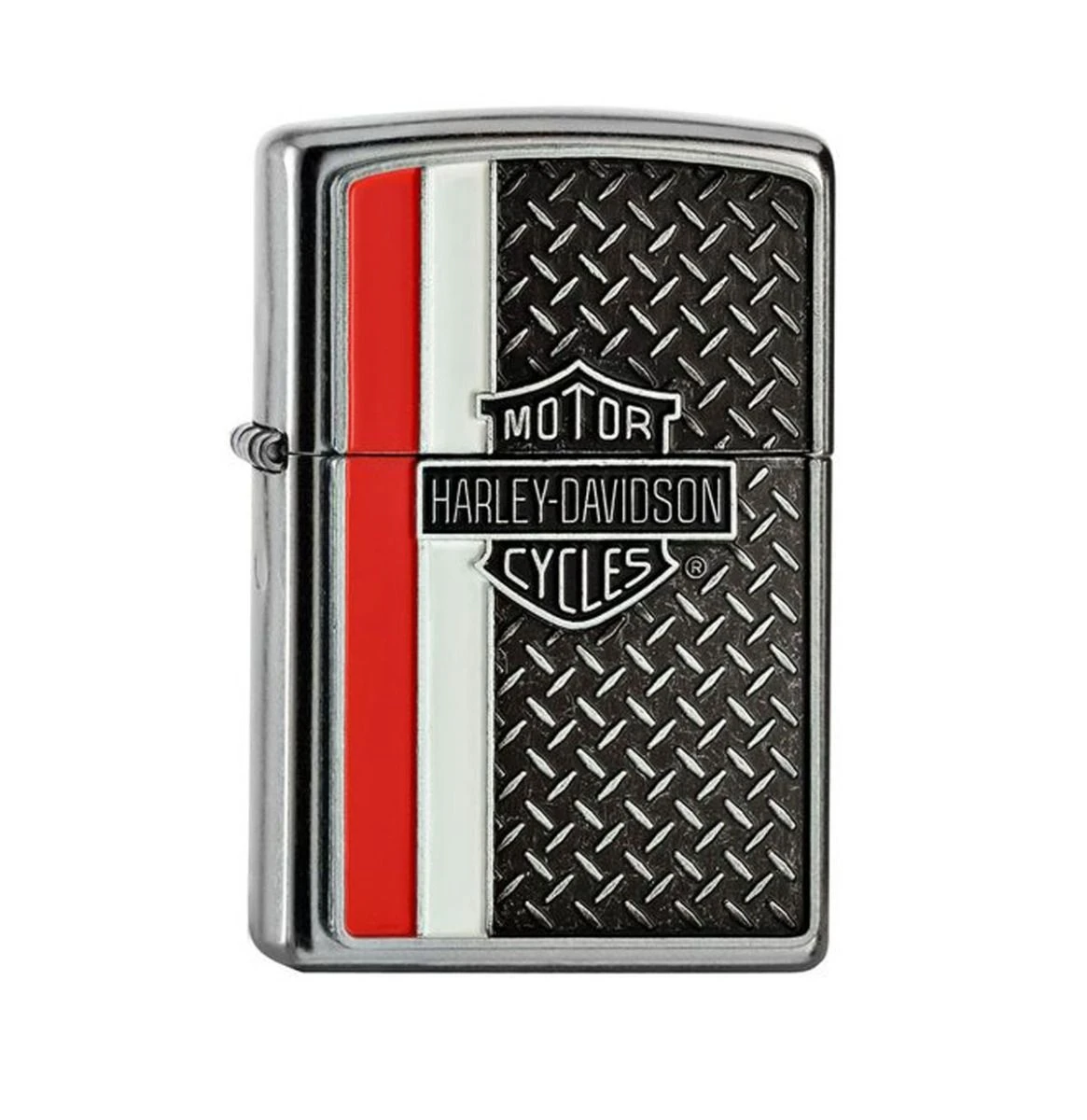 Harley Davidson Zippo Lighter Harley-Davidson Diamond Plate 3 Harley Davidson Zippo Lighter Harley-Davidson Diamond Plate
